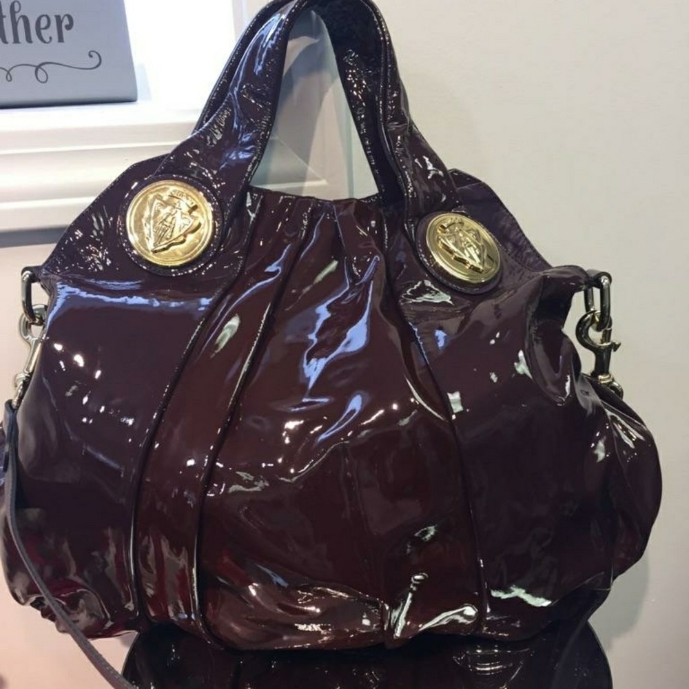 Gucci Patent Leather Hysteria Bag